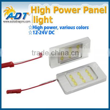4.5 w High power 9- LED dome light 12V-24V led panel light