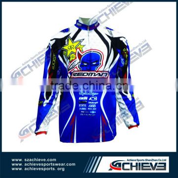 Own design custom international wholesale motorcycle clothing