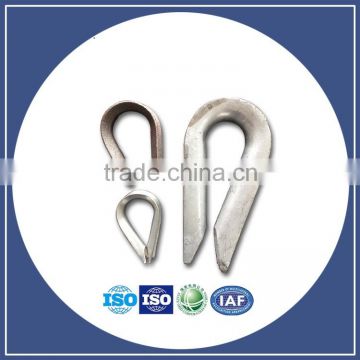 Hot dip Galvanized Wire Rope Thimble Clevis DIN 6899B Thimble