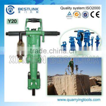 Y20 air-operated rock drilling machine