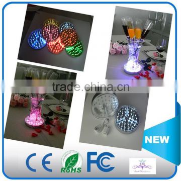 Hot Items 2015 6 inch Round Cheap Wedding Decoratons base lights with 36pcs LED