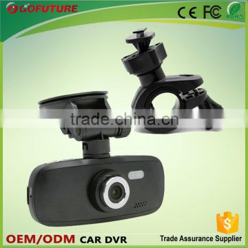 Night vision 130 wide angle 1080p car dvr h8000