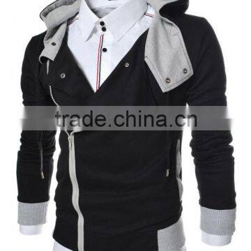 fashion high quality full zipper hoodie