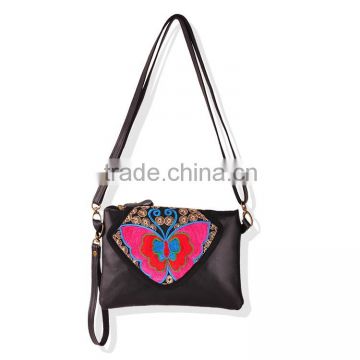 Hot Selling fashion genuine leather bags cheaper women leather messenger bags