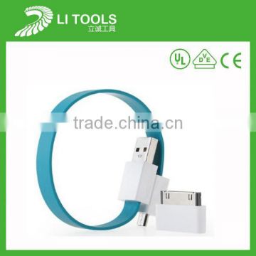 Factory Customized Logo hand chain Fashion high speed USB cable