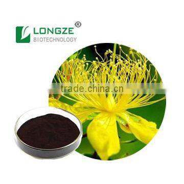 Plant Extraction Manufacturer Supply St. John's Wort Hypericum perforat Powder Extract With Hypericins 0.3%