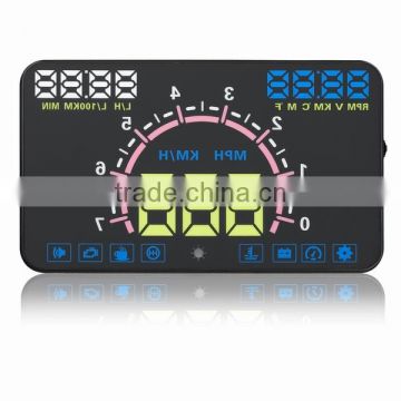 E300 OBD2 HUD car speed HUD display with 3.5 inch screen