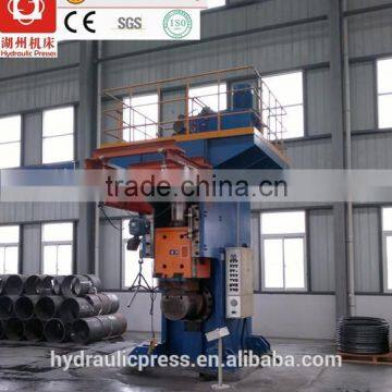 Gold Supplier Tire Rim Flatting and Punching Machine with Factory Price