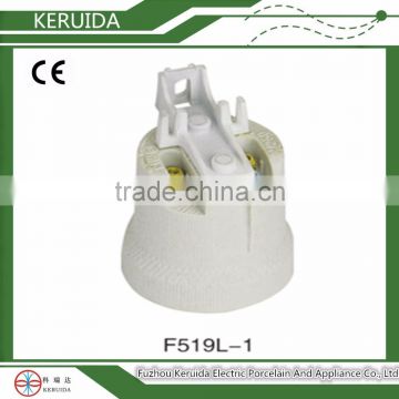 Porcelain/Ceramic Lampholder F519L-1 E26/E27