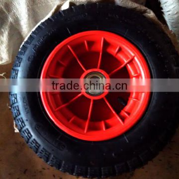 Rubber wheel 3.50-7 with plastic rim