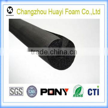 closed cell elastomeric nitrile rubber color foam pipe insulation