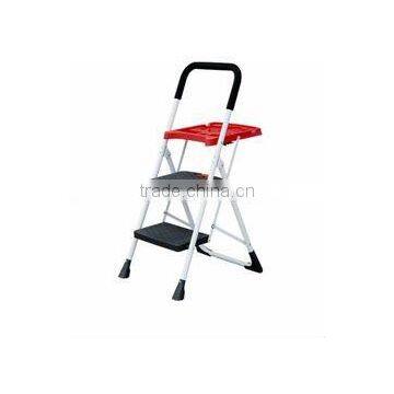 With red tool tray&Hot Sale&2 PP+1Plastic step ladder
