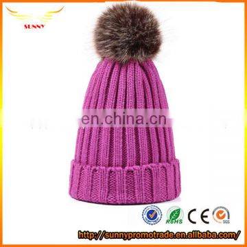 China Manufacturer Women Knit Hat Wholesale
