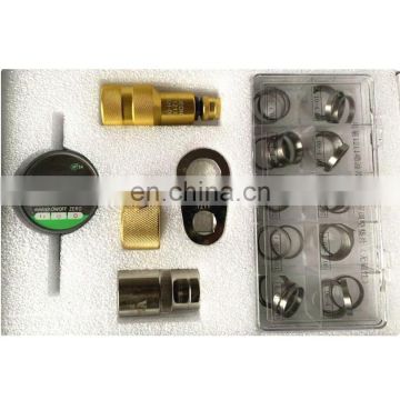 Denso 1211 crdi common rail diesel fuel injector repair tools denso 1211 injector disassemble assemble tools with denso shims