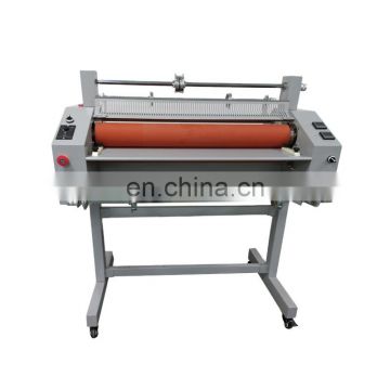 FM1100 1050mm Width Single/Double Sided laminating  4 rubber roller   Hot & Cold Roll Laminator  For Paper
