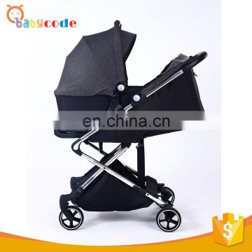 light weight compact easy fold baby travel stroller can with carrycot