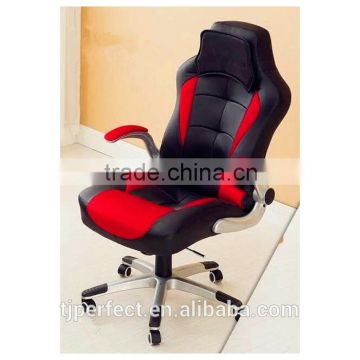 high back office chair car design black and red commercial furniture