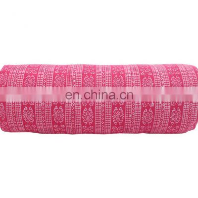 Cylindrical shaper Yoga and Meditation bolster pillow Indian manufacturer
