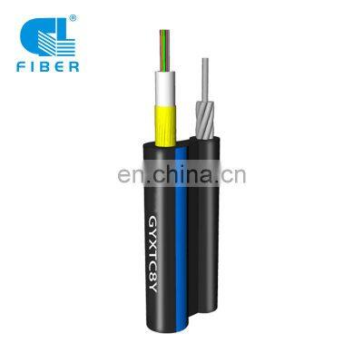 High-quality Outdoor Aerial Figure 8 Optical Fiber Cable Gyxtc8y With Steel Messenger 2core 4core 6core Ftth Fibre Optic Cable