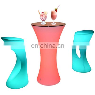 garden lighting outdoor mobile bar funny led cocktail tables rechargeable led high table bar stools