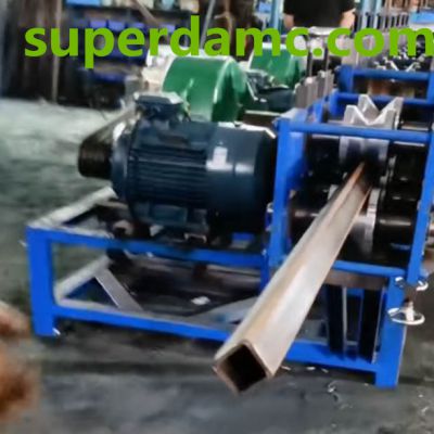 Thick Oil Tube Roll Forming Machine Rectangular Pipe 6mm
