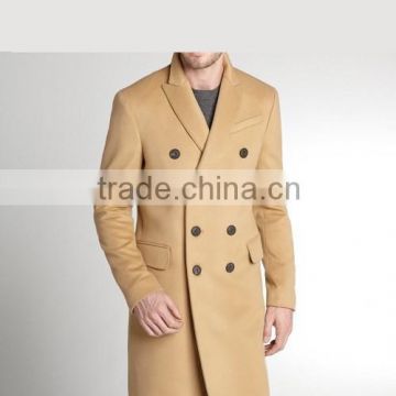stylish slim fit long coat
