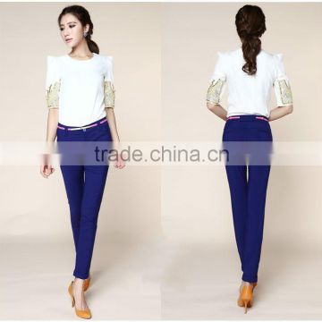 2014 charming women's casual trousers for girls