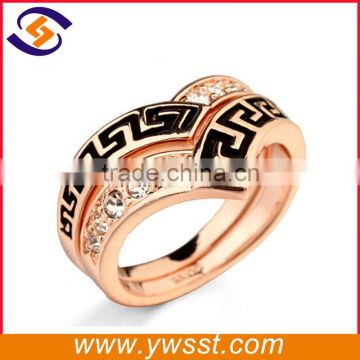 24k gold dubai wed ring jewelri master model