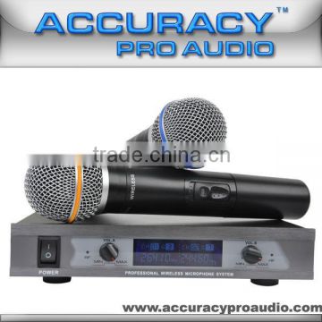 Professional Dual VHF Cheap Wireless Microphone VHF-30