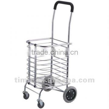 Luxury Design Practical Aluminum Tiny Shopping Trolley Cart