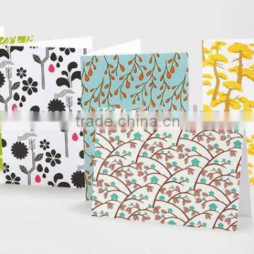 pretty and colorful greeting cards