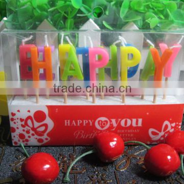 happy birthday to you candle, letters birthday cadle/china factory birthday candle