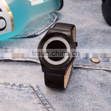 2016 New Fashion Manufacturer Men Watch, Cheap Watch,Genuine Leather Custom Watches
