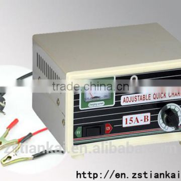 12v tricycle battery charger and 15A battery