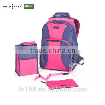 4 pcs day bag set for school boys and girls