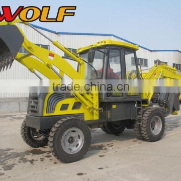 China best quality 4WD backhoe loader with lower price