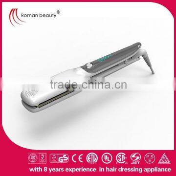 ultrasonic hair iron wide hair straightener ROMAN hair flat iron