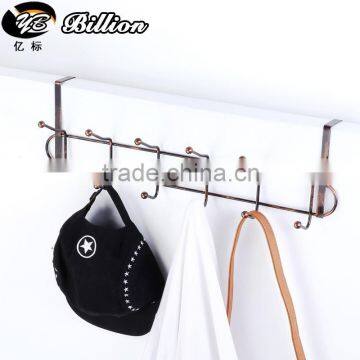 Wholesale over door hanging metal coat decoration display hooks