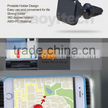 2016 Universal Air Vent Magnetic Car Mount Holder with 360 Rotation Magnet Car Phone Holder