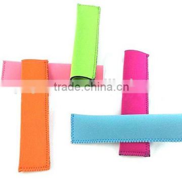 Colorful OEM Neoprene ice popsicle sleeve holder