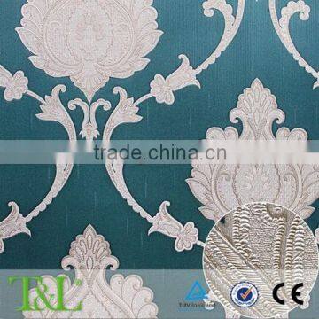 Good quality vinyl wallpaper from China manufactory