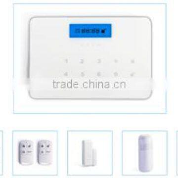 DZX Touch screen GSM alarm system