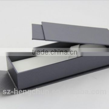Handmade Fashion design magnetic paper gift box for pen ,pen packaging box supplier