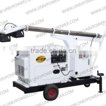 Portable diesel light tower 5kw