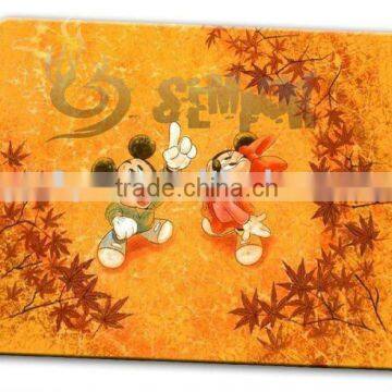 Promotional gift cheap rubber mouse mat with heated