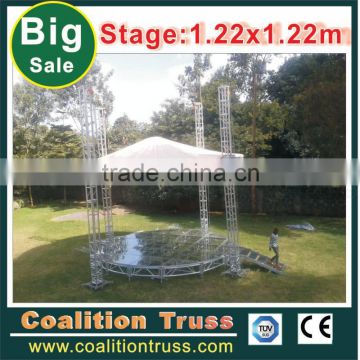 Portable stage concert stage equipment concert glass stage