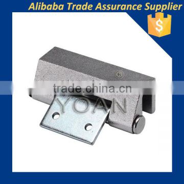 Zinc plated steel fixed hinge and seel round pin
