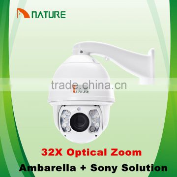 H.264 2 Megapixel PTZ Camera, 32X Zoom IR High Speed Dome Camera