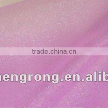 nylon and polyester mixed weaving Glittering organza