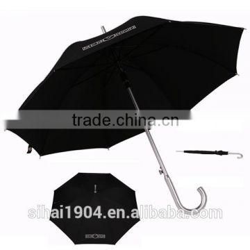 Straight aluminum handle quality umbrella